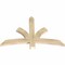 Ekena Millwork Davenport Rough Sawn Timber Gable Bracket, Douglas Fir, 48"W x 32"H x 2"D x 4"F, 16/12 Pitch GBW048X32X0204DAV00RDF - alternate 3